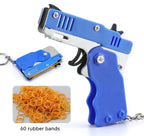 Mini Rubber Band Blaster Keychain