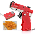 Mini Rubber Band Blaster Keychain